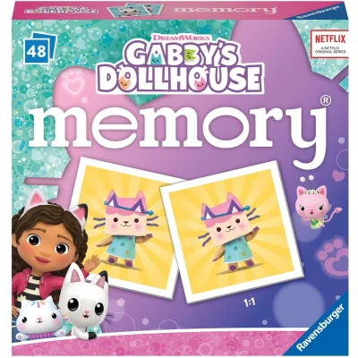 Afbeelding van Ravensburger Gabby&#039;s Poppenhuis Mini Memory