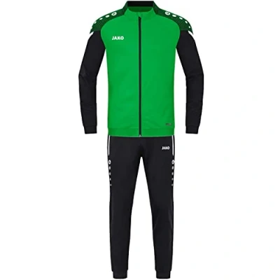 Afbeelding van Trainingspak polyester Performance Zachtgroen/zwart / L