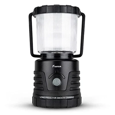 Afbeelding van Favour LED lantaarn L0434, 530 lumen, IPX4 waterdicht, schokbestendig, draagbaar, voor buiten, kamperen