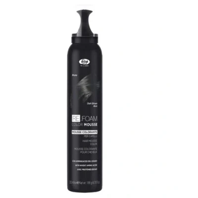 Afbeelding van Lisap Re.Foam Color Mousse Donkerbruin 200ml