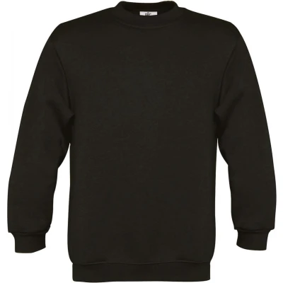 Afbeelding van B&amp;C Kids&#039; crew neck sweatshirt CGWK680 Black