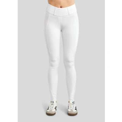 Image de Rebel Legging d&#039;Équitation Tone in Crystals Full Grip BlancVendu par Agradi