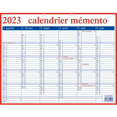 Afbeelding van Aurora Memento 20 Franstalig, 2024 agenda&#039;s