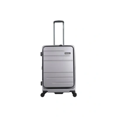 Afbeelding van Discovery Harde Koffer / Trolley Reiskoffer 67 cm (Medium) Patrol Zilver