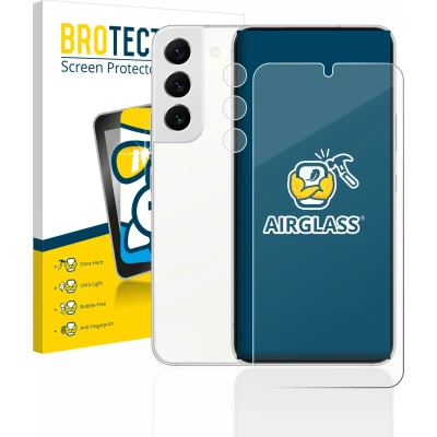 Afbeelding van BROTECT Screenprotector voor Samsung Galaxy S22 5G (Voor+Camera) Folie Beschermfolie Beschermglas transparant