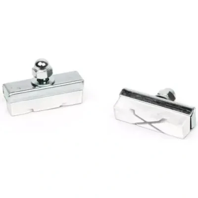 Afbeelding van Elvedes 1 paar caliper velgremblokjes X groove Design White Compound (hangverpakking)