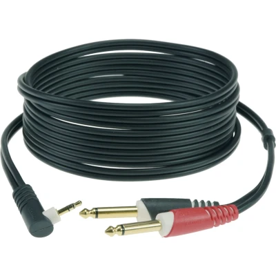 Afbeelding van Klotz soundcard kabel jack 3m AY5A0300, 3,5 hoekjack Invoerkabel