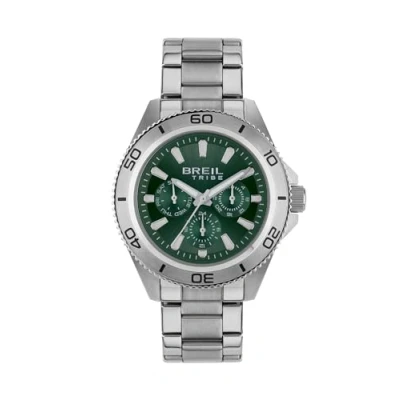 Afbeelding van Breil Chronograaf, Heren, Maat: One Size, Green grey
