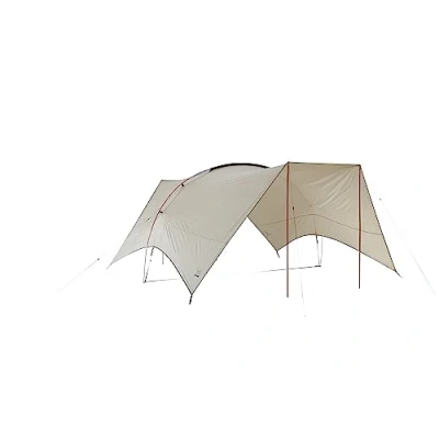 Afbeelding van Grand Canyon TAHUTA Shelter 4 Dekzeil/zonnezeil 500 x 400 cm, rechthoekige vorm, UV50+, waterdicht, Mojave woestijn (beige)