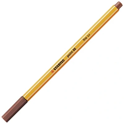 Afbeelding van STABILO point 88 Fineliner 0,4 mm Sienna Bruin per stuk