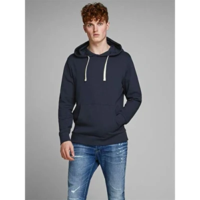 Afbeelding van Jack &amp; Jones Jjeholmen Sweatshirt Hood Noos met capuchon voor heren, Rood (Port Royale Fit: Reg Fit)