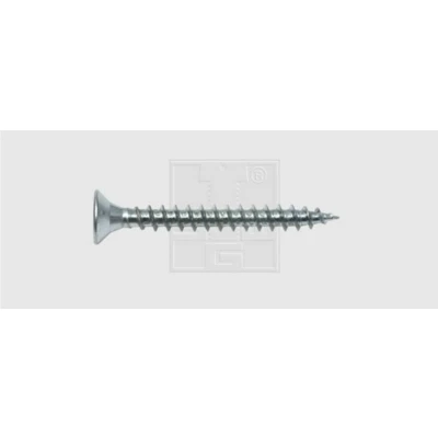 Afbeelding van SWG Spaanplaatschroeven 4 mm 40 Kruiskop Pozidriv Staal Verzinkt 500 stuk(s)