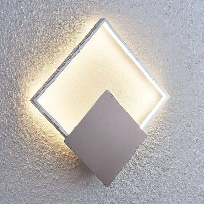Afbeelding van Lindby LED wandlamp Anays, 32 cm x cm, chroom/helder