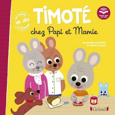 Image de Timoté chez Papi et Mamie