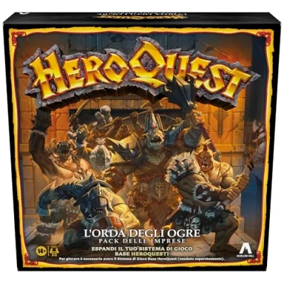 Afbeelding van Avalon Hill, HeroQuest, La Horde des Ogre bedrijvenpakket, rollenspel, om te spelen moet je het HeroQuest basissysteem hebben Franse versie