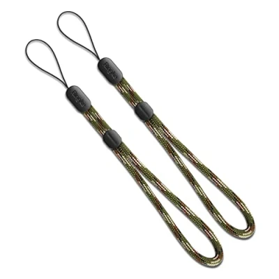 Afbeelding van Ringke Lanyard Polsband [Green Camouflage] [2 stuks] voor telefoon, smartphone, camera, DSLR, USB