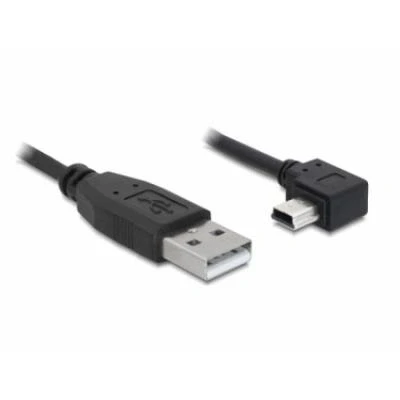 Image de Delock Câble USB (M) pour mini type B 2 m connecteur à angle droit