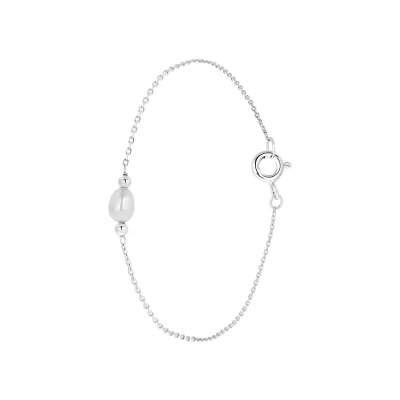 Afbeelding van Lucardi Armband silvercoloured, Dames, Maat: 18cm, Silver coloured