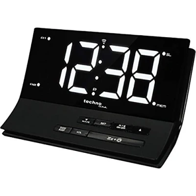 Image de Technoline Réveil Radio WT 482 Designer Noir 174 x 76 102 cm