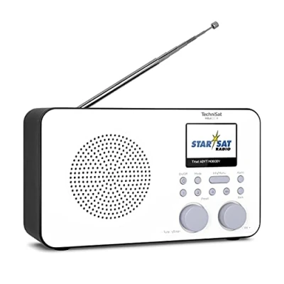 Afbeelding van Technisat Viola 2C IR wit/zwart