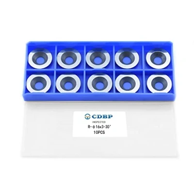 Afbeelding van CDBP 16 mm (Φ16 x 3 mm) ronde hardmetalen plaatjes voor houtdraaigereedschap, 10 stuks