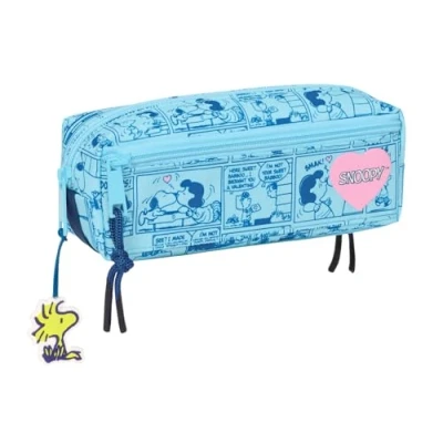 Afbeelding van Alleshouder Snoopy Love Licht Blauw 22 x 8,5 6 cm