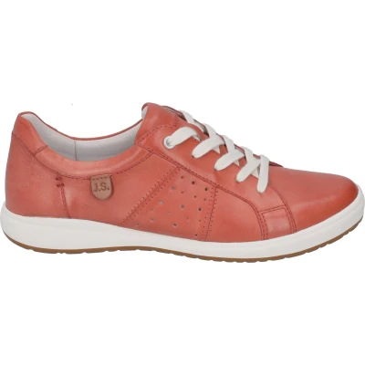 Afbeelding van Josef Seibel Caren Sportieve veterschoenen, Dames, Maat: 36, Lachs Leer