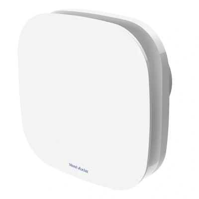 Afbeelding van Vent Axia Supra design 100HT badkamerventilator timer &amp; vochtsensor 90 m3/h Ø100mm
