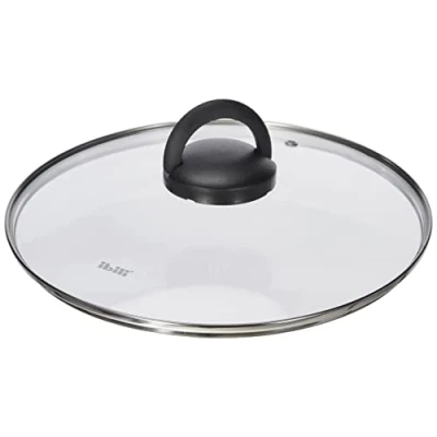Afbeelding van Ibili 970926 deksel met klaphandvat, glas, transparant, 26 cm, x 4 cm