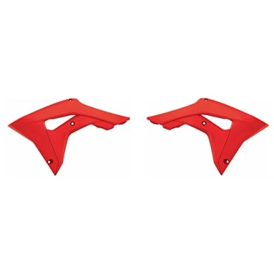 Afbeelding van Polisport Radiateurkappen Honda CRF250R 2019 CRF450R 2017 CRF450RX Rood