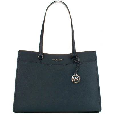 Afbeelding van Schoudertas Michael Kors 35F4STVT9L NAVY Blauw 37 x 28 12 cm