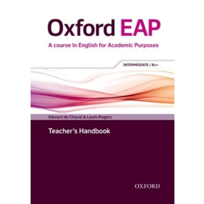 Afbeelding van Oxford EAP: Intermediate/B1+: Teacher&#039;s Book, DVD and Audio CD Pack
