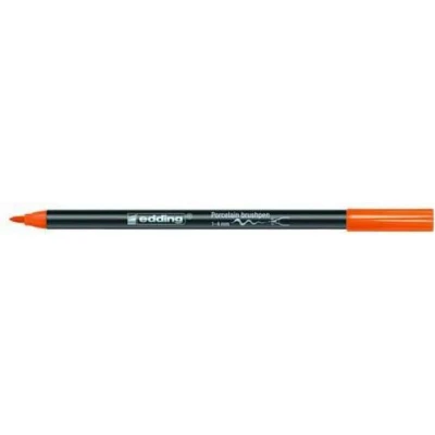 Afbeelding van edding 4200 porselein brushpen oranje 1ST 1 4 mm / 4200006