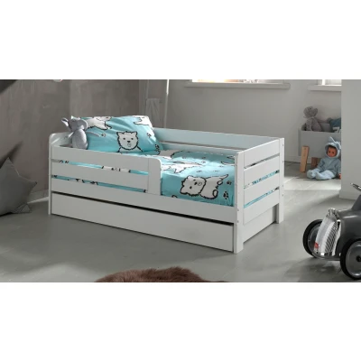 Afbeelding van Vipack Peuterbed Anastasia met bedlade 70 x 140cm dennenhout 70x140 Wit