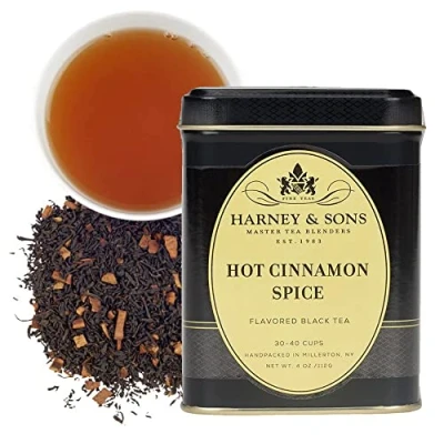 Afbeelding van Harney &amp; Sons Hot Cinnamon Spice Losse Leaf Tea, 10,5 ml Tin