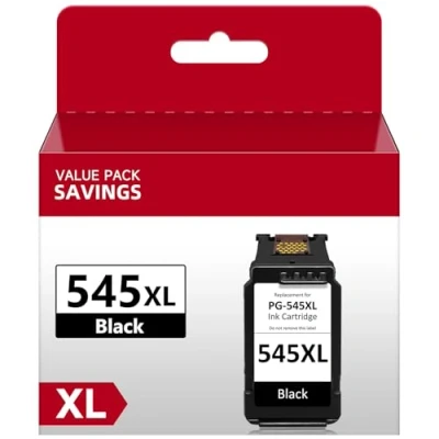 Afbeelding van Economink 545 inktcartridge XL PG gereviseerd voor Canon 545, zwart PG545 Pixma TS3150, TS3350, TS3450, MG2550, MG2550s,