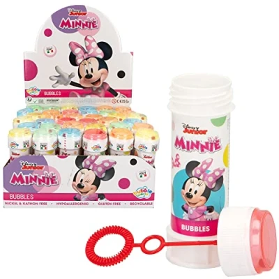 Image de Dulcop international 053800 bulles de savon minnie 36 modèles 60 ml