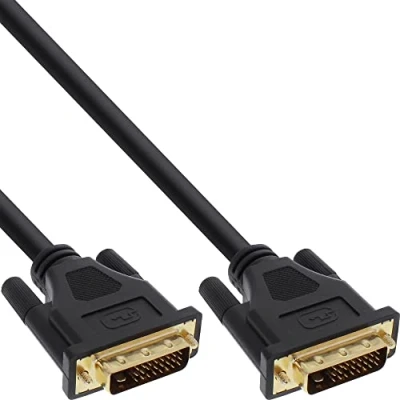 Afbeelding van InLine 17778P DVI kabel 20 m D Zwart