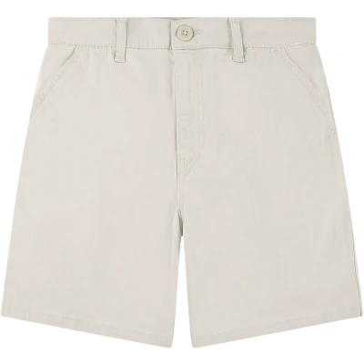 Afbeelding van Levi&#039;s Jongens Straight fit korte chino met steekzakken in de kleur Beige, maat: 116 = 6 label