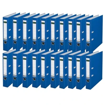 Afbeelding van Leitz 1015 50 68 map van kunststof, 180 graden, rugbreedte 52 mm, 20 stuks, nachtblauw