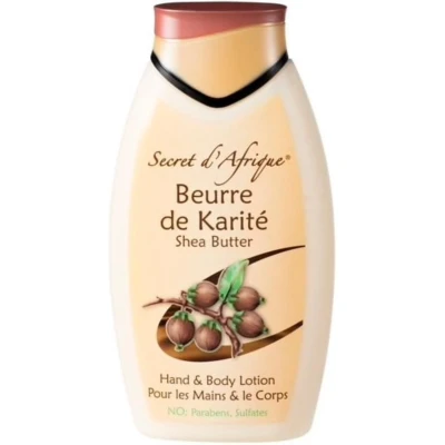 Afbeelding van SECRET D&#039;AFRIQUE SHEA BUTTER HAND &amp; BODY LOTION 500ML