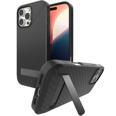 Afbeelding van ZAGG Denali Snap Mag KS iPhone 16 Pro Max Hoesje zwart