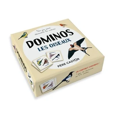 Image de Jeu de dominos Les oiseaux mon jardin
