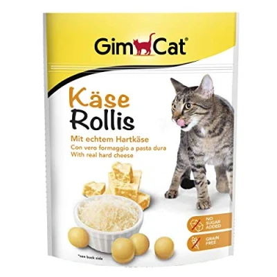 Afbeelding van 6x GimCat Kaas Rollis 140 gr