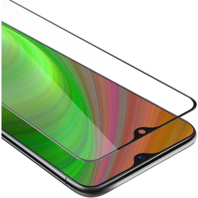 Afbeelding van Cadorabo Screenprotector geschikt voor Oppo R17 Volledig scherm pantserfolie Beschermfolie in TRANSPARANT met ZWART Gehard (Tempered) display beschermglas 9H hardheid 3D Touch