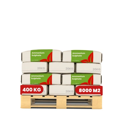 Afbeelding van Organifer Ammoniumsulfaat Meststof (20x = 400 kg voor 8.000 m²)