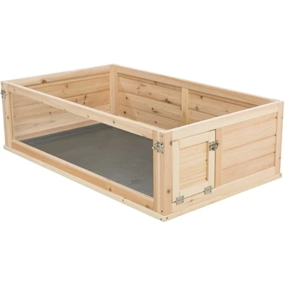 Afbeelding van Trixie Indoor Ren Cavia Hout / Plexiglas 114X74X30 CM (408229)