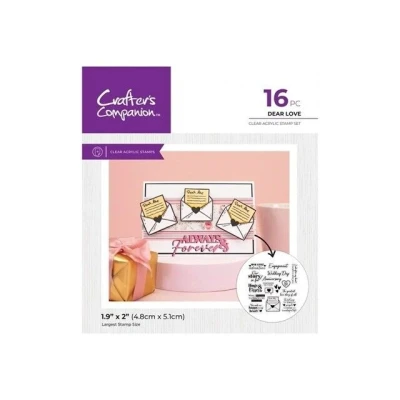 Afbeelding van CC Love is in the Air Clearstamp Dear