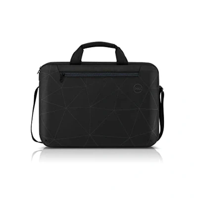 Image de Dell Essential Briefcase 15 Sacoche pour ordinateur portable 15.6&quot; impression réfléchissante noire avec texture bosselée Latitude 5320 54XX 55XX 7320 7420 7520 9420 2 in 1; Precision 3560