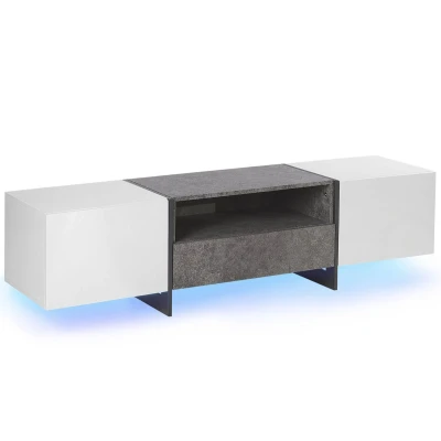 Afbeelding van Beliani RUSSEL TV meubel Wit MDF